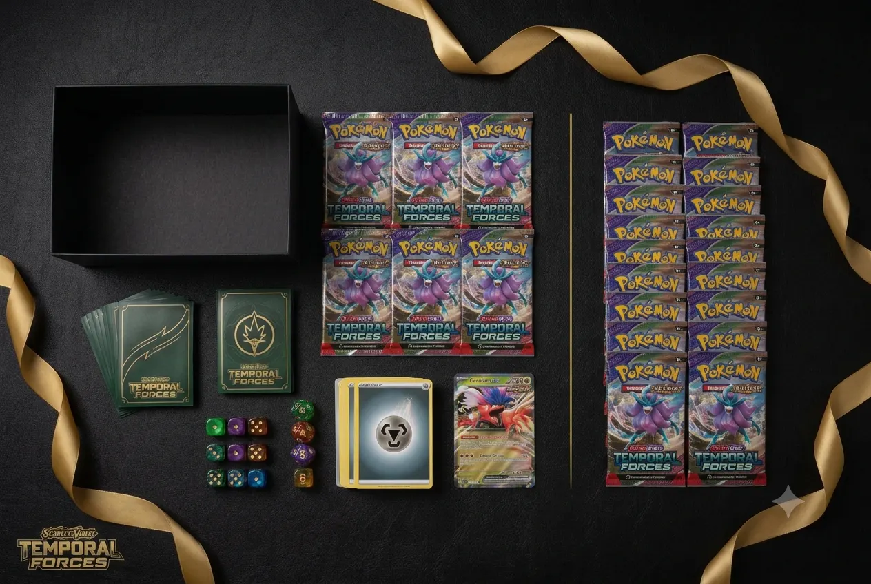 Inhoud van een Elite Trainer Box vergeleken met losse booster packs