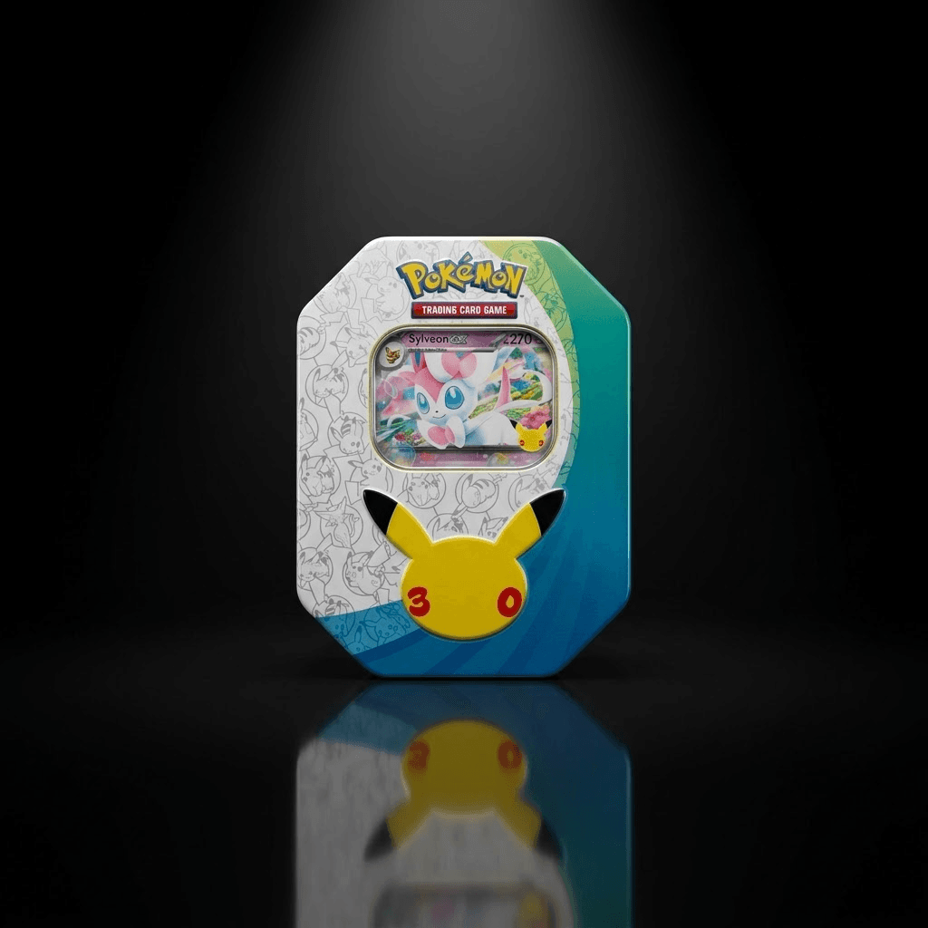 30th Celebration Sylveon ex Tin